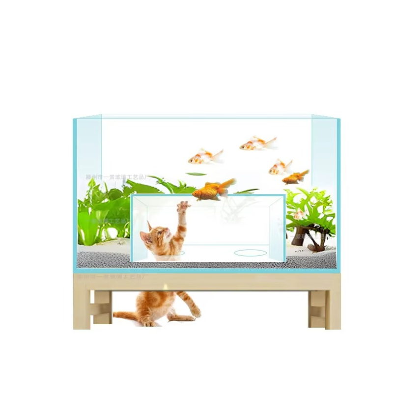 Fish Toys For Aquarium - Домик-аквариум для кошек: креативный и увлекательный