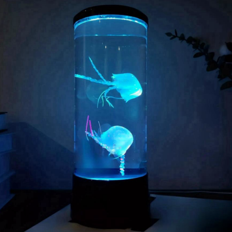 Fish Toys For Aquarium - Светодиодный ночник в виде медузы для