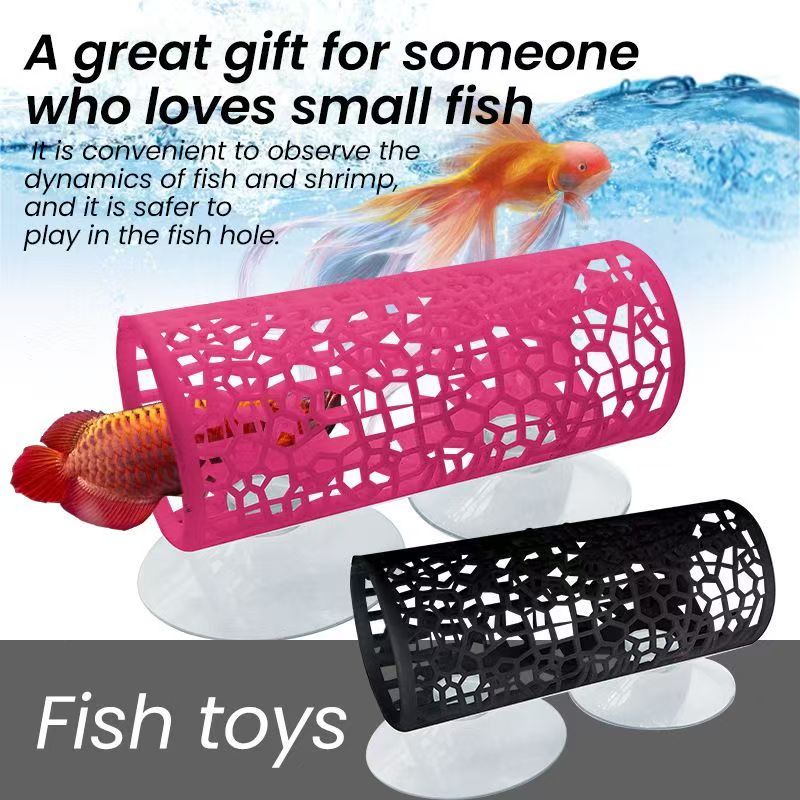 Fish Toys For Aquarium - Игровые тоннели и укрытия для аквариумных