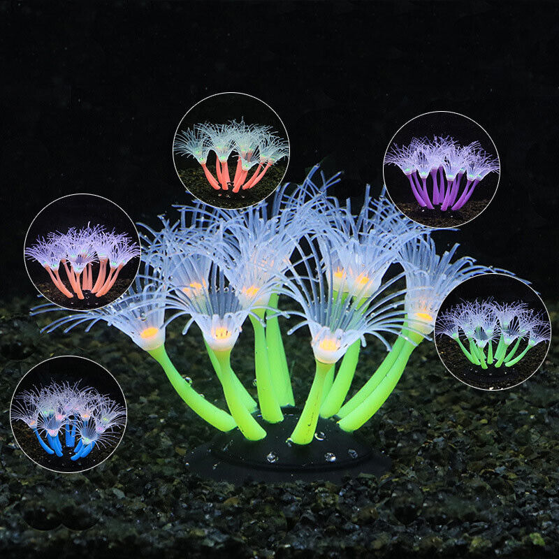 Силиконовые светящиеся искусст – обзор и цена Aquarium Fish Enrichment