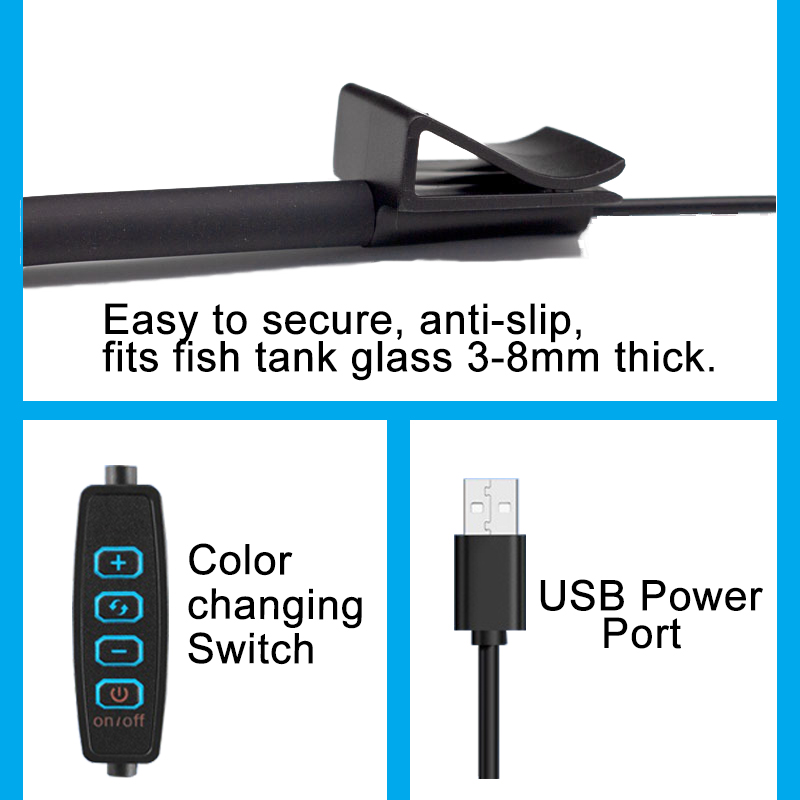 USB светодиодная лампа для акв – обзор и цена Aquarium Fish Photography