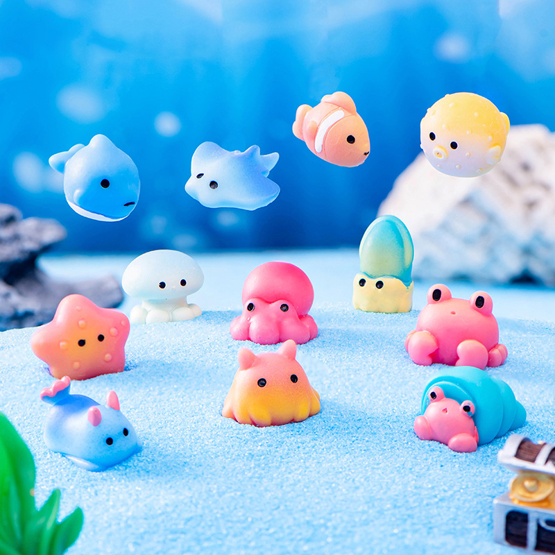 Креативные полимерные морские  – обзор и цена Fish Toys For Aquarium