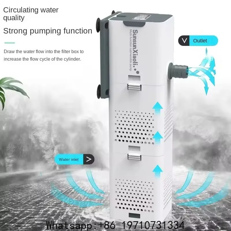 Фильтр SUNSUN 3-в-1 для аквари – обзор и цена Fish Tank Filter