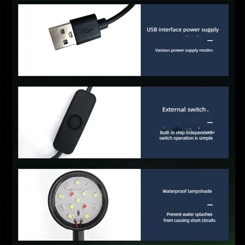 USB LED-лампа для аквариума с  – обзор и цена Aquarium Fish Photography