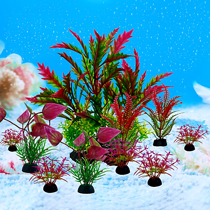10 шт., искусственный декор дл – обзор и цена Aquarium Fish Enrichment